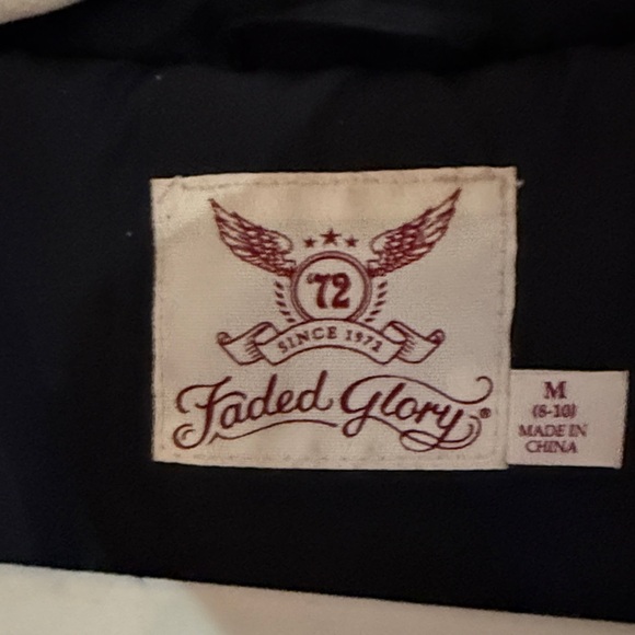 Faded Glory Black Women's Puffer Jacket - Picture 2 of 3